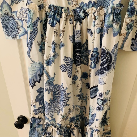 Tuckernuck Designer Inspired Jacobean Midi Dress M - Picture 10 of 12